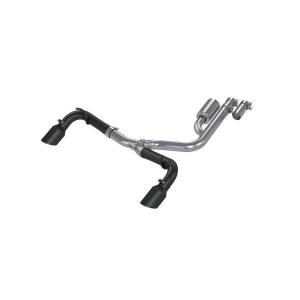 MBRP Exhaust - MBRP Exhaust 2.5in. Resonator-BackDual Split Rear ExitBLK - S5207BLK - Image 1