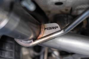 MBRP Exhaust - MBRP Exhaust 2.5in. Axle-BackDual Rear ExitMuffler BypassT304CF Tips. - S56023CF - Image 2