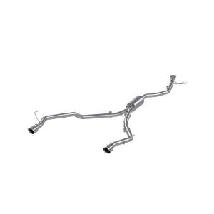 MBRP Exhaust - MBRP Exhaust 2.5in. Cat-BackDual Split Rear ExitT304 - S5901304 - Image 1