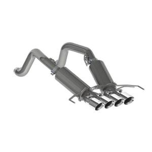 MBRP Exhaust 3in. Axle-BackDual MufflerDual Rear ExitQuad TipT304 - S7030304