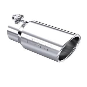 MBRP Exhaust Tip4in OD3in Inlet10in LengthRolled EndT304 - T5155