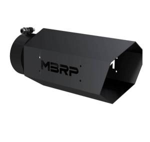 MBRP Exhaust MBRP Black Series Universal 5" Hexagon Shaped Tip. - T5167BLK