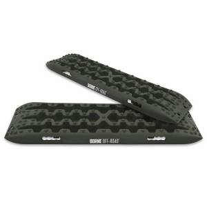 Mishimoto Borne Off-Road Traction Board Set, Olive Drab - BNRB-109OD