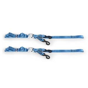 Mishimoto Borne Off-Road Cambuckle Tie-Down Kit (2-pack), Blue - BNRTC-TDCB-2BL