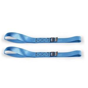 Mishimoto Borne Off-Road Heavy-Duty Ratchet Tie-Down Kit (2-pack), Blue - BNRTC-TDHD-2BL