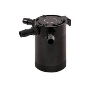 Mishimoto Mishimoto Compact Baffled Oil Catch Can, 3-Port - MMBCC-CBTHR-BK