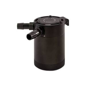 Mishimoto Mishimoto Compact Baffled Oil Catch Can, 2-Port - MMBCC-CBTWO-BK