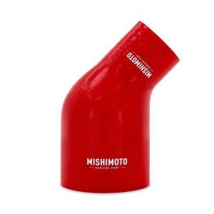 Mishimoto Mishimoto 45-Degree Silicone Transition Coupler, 2.50-in to 4.00-in, Red - MMCP-R45-2540RD