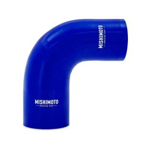Mishimoto Mishimoto 90-Degree Silicone Transition Coupler, 2.00-in to 2.50-in, Blue - MMCP-R90-2025BL