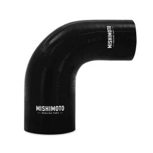 Mishimoto Mishimoto 90-Degree Silicone Transition Coupler, 2.25-in to 3.00-in, Black - MMCP-R90-22530BK