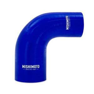 Mishimoto Mishimoto 90-Degree Silicone Transition Coupler, 2.25-in to 3.00-in, Blue - MMCP-R90-22530BL