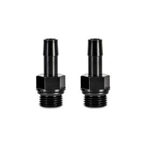 Mishimoto Mishimoto M16x1.5 to 3/8" Hose Barb Aluminum Fittings, Pack of 2 - MMFT-M16-38BK