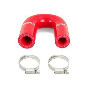 Mishimoto Silicone GM LS V8 Heater Core Bypass Hose, Red - MMHOSE-LSHB-RD