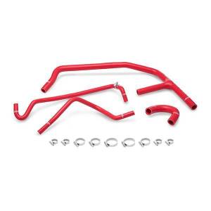 Mishimoto Ford Mustang EcoBoost Silicone Ancillary Hose Kit, 2015-2017, Red - MMHOSE-MUS4-15ANCRD