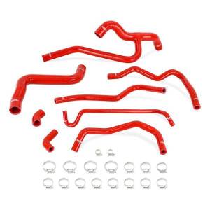 Mishimoto Silicone Radiator & Heater Hose Kit, fits Ford Mustang V6 4.0L 2005-2010, Red - MMHOSE-MUS40-05RD