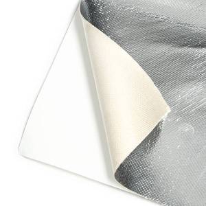 Mishimoto Aluminum Silica Heat Barrier with Adhesive Backing, 12inx24in - MMHP-ASHB-1224