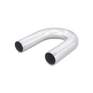 Mishimoto 2.5in 180° Universal Aluminum Intercooler Piping - MMICP-AL-251