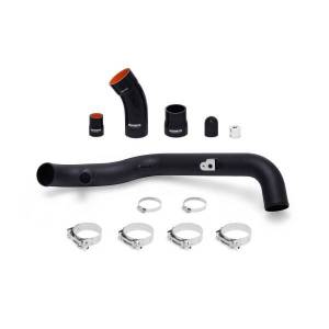 Mishimoto Ford Fiesta ST Hot-Side Intercooler Pipe Kit, 2014-2019 Wrinkle Black - MMICP-FIST-14HWBK