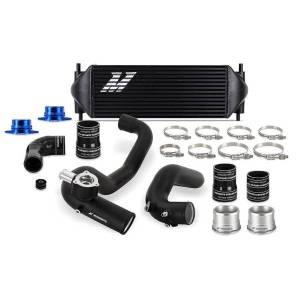 Mishimoto Performance Intercooler Kit, Ford Bronco 2.3L 2021+, Black IC, Black IC Pipes - MMINT-BR23-21KBBK
