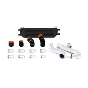 Mishimoto Ford Mustang EcoBoost Intercooler Kit, 2015-2023 Blackw/ Polished Pipes - MMINT-MUS4-15KPBK