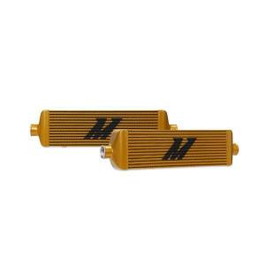 Mishimoto Mishimoto Universal Intercooler J-Line, Gold - MMINT-UJG