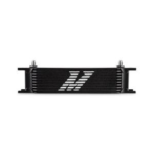 Mishimoto Universal 10-Row Oil Cooler, -6AN, Black - MMOC-10-6BK