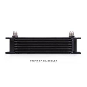 Mishimoto Universal 10 Row Oil Cooler, Black - MMOC-10BK