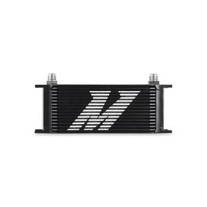 Mishimoto Universal 16-Row Oil Cooler, Black - MMOC-16BK