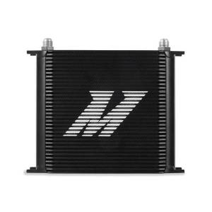 Mishimoto Universal 34-Row Oil Cooler, Black - MMOC-34BK