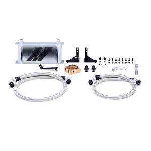 Mishimoto Ford Fiesta ST Oil Cooler Kit, 2014-2019 Silver Thermostatic - MMOC-FIST-14T