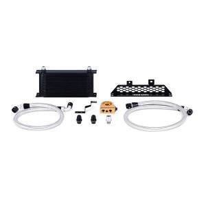 Mishimoto Ford Focus ST Oil Cooler Kit, 2013-2018 Black Thermostatic - MMOC-FOST-13TBK