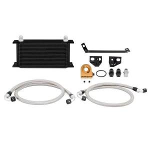 Mishimoto Ford Mustang EcoBoost Thermostatic Oil Cooler Kit, 2015-2017, Black - MMOC-MUS4-15TBK