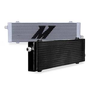 Mishimoto Universal Cross Flow Bar and Plate Oil Cooler, Large - MMOC-SP-LBK