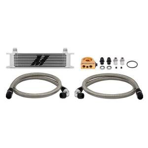 Mishimoto Universal Thermostatic 10 Row Oil Cooler Kit - MMOC-UT