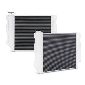 Mishimoto Jeep Wrangler YJ&TJ w/ Chevy V8 LS Swap Aluminum Performance Radiator, '87-'04 - MMRAD-WRAV8-87X