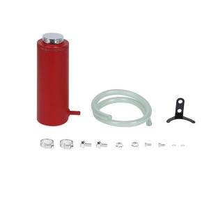 Mishimoto Aluminum Coolant Reservoir Tank, Wrinkle Red - MMRT-CAWRD