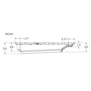 PPE Diesel - PPE Diesel Ford 10R80 Shallow Pan 2017-2022 Raw Heavy-Duty Cast Aluminum Transmission Pan - 328053200 - Image 7