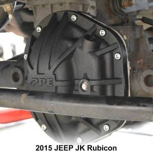 PPE Diesel - PPE Diesel 2007-2018 Jeep Wrangler Dana-44 Cast Nodular Iron Rear Differential Cover Black - 238053120 - Image 6