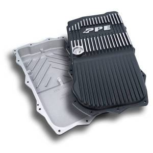 PPE Diesel - PPE Diesel 2018-2022 Jeep Wrangler JL/JT w/ 850RE Transmission Heavy-Duty Cast Aluminum Transmission Pan Brushed - 228153510 - Image 1