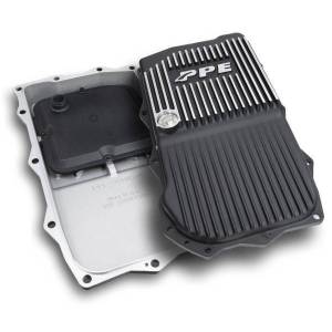 PPE Diesel 2010-2022 w/ ZF-8 Speed Heavy-Duty Cast Aluminum Transmission Pan Brushed - 228053410
