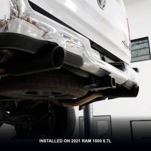 PPE Diesel - PPE Diesel 2019-2023 RAM 1500 5.7L HEMI Cat Back Exhaust System Dual Exit Black - 217050020 - Image 6