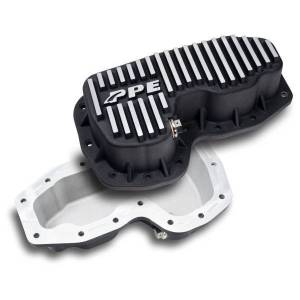 PPE Diesel 2011-2022 Jeep Grand Cherokee 3.6L Heavy-Duty Cast Aluminum Engine Oil Pan Brushed - 214052210