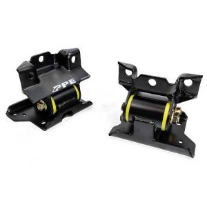 PPE Diesel 2001-2010 GM 6.6L Duramax Engine Mount Kit 60 Hardness Yellow - 168030160