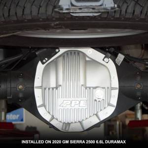 PPE Diesel - PPE Diesel 2020-2022 GM 6.6L Duramax 11.5 Inch /12 Inch -14 Heavy-Duty Cast Aluminum Rear Differential Cover Black - 138053020 - Image 3