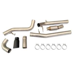 PPE Diesel - PPE Diesel Exhaust Kit DPF-Back Single Tip 3.0L Duramax - Raw/Polish - 117050030 - Image 2