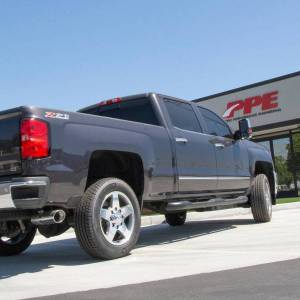 PPE Diesel - PPE Diesel 2007-2019 GM 6.6L Duramax 304 Stainless Steel Four Inch Performance Exhaust Upgrade Black - 117020120 - Image 3