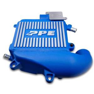 PPE Diesel 2020-2023 GM 3.0L Duramax LM2, LZO Air-To-Water Intercooler Kit Blue - 115030022