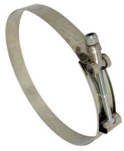 PPE Diesel 6.00 Inch T-Bolt Clamp Range 155-147MM Stainless Steel 6.0 Inch ID Use On 5.50 Inch ID Hose - 515600550