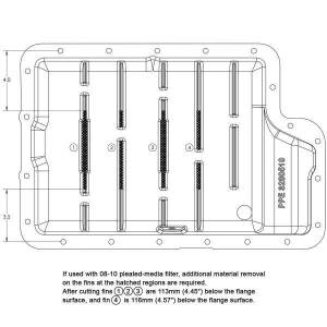 PPE Diesel - PPE Diesel Ford Deep Transmission Pan 5R110 Brushed - 328051010 - Image 6