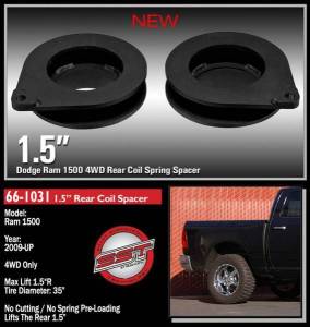 Ready Lift - ReadyLift Coil Spring Spacer 1.5 in. Lift Steel Construction w/Black Coating Pair - 66-1031 - Image 2